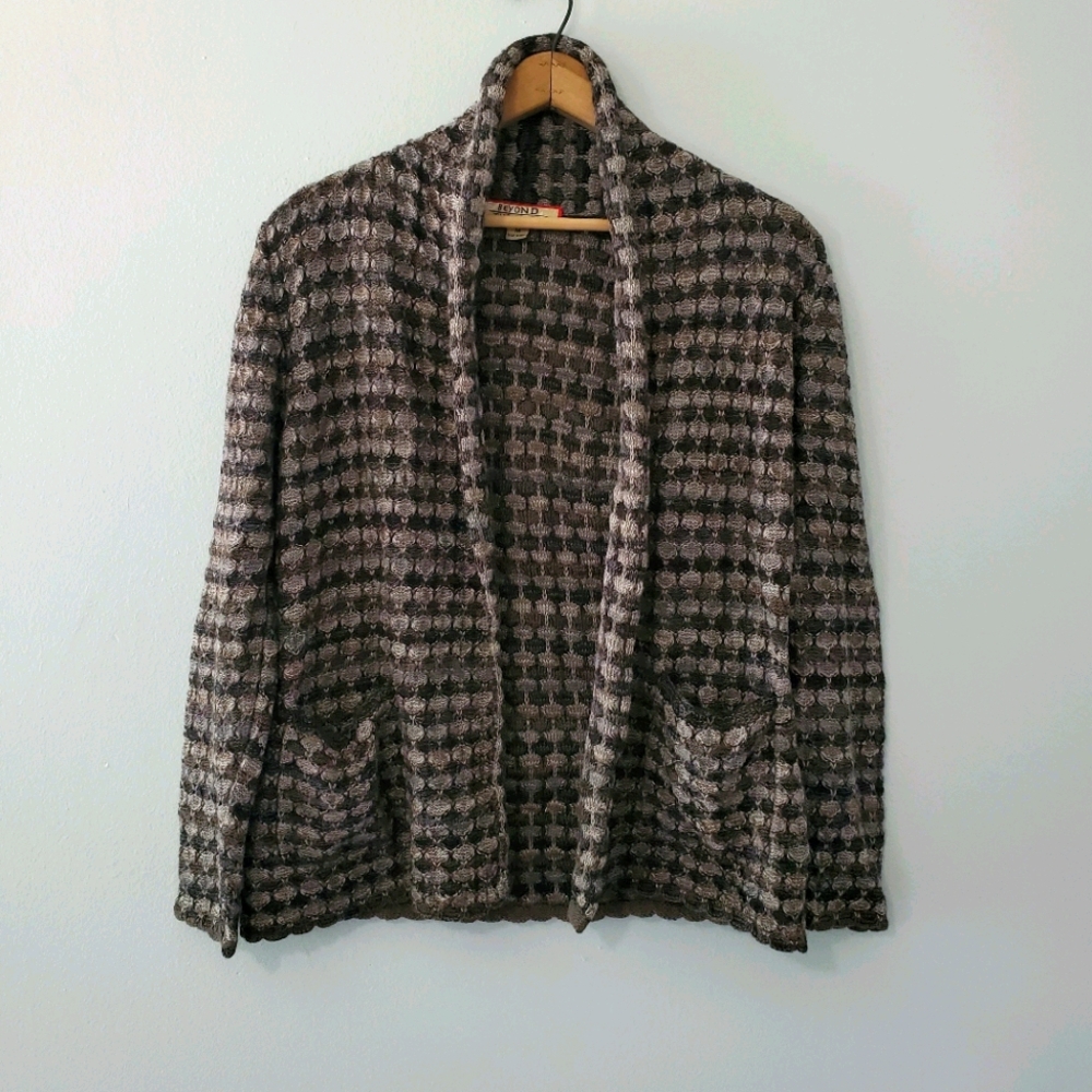 Beyond Threads Baby Alpaca/Wool Cardigan